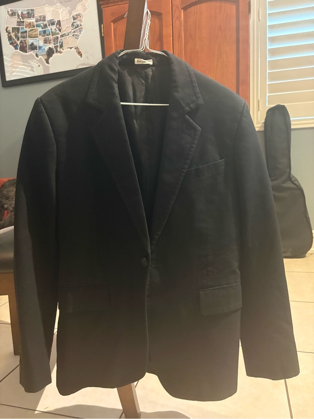Alexander McQueen Black Men's Blazer